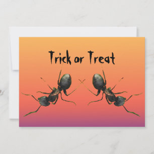 Halloween Ants Einladung