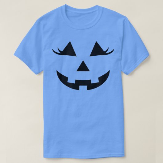 Halloween Anzug Jack O' Lantern Pumpkin Face  T-Shirt (Design vorne)