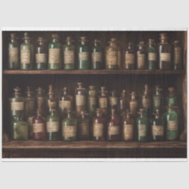 Halloween Apothecary Bottles Witz Outlander Seidenpapier