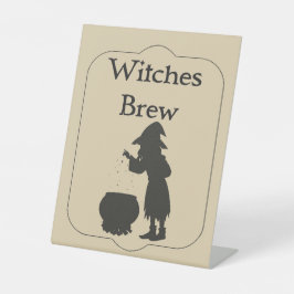 Halloween Apotheke Hexentrank Sockelschild