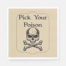 Halloween Apotheke Wähle Dein Gift Serviette