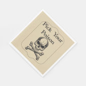 Halloween Apotheke Wähle Dein Gift Serviette (Ecke)