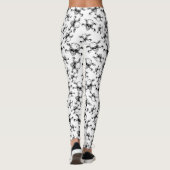 Halloween Apparel - Skull und Crossbones Spooky Leggings (Rückseite)