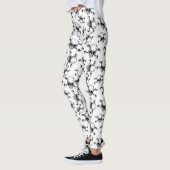 Halloween Apparel - Skull und Crossbones Spooky Leggings (Links)