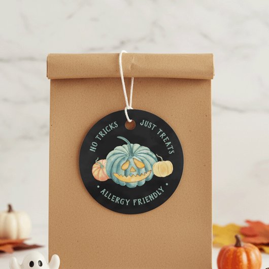 Halloween Aquamarin Pumpkin Allergie Freundliche L Geschenkanhänger