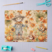 Halloween-Aquarelle-Dekoupage Seidenpapier (Basteln)