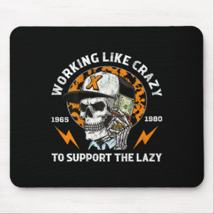 Halloween arbeitete wie verrückt, um die Lazy I zu Mousepad