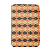 Halloween Argyle Badematte (Vorderseite Vertikal)