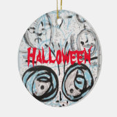 Halloween Art Collection Keramik Ornament (Links)