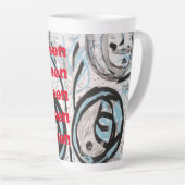 Halloween Art Collection Latte Tasse (Rechte Ecke)