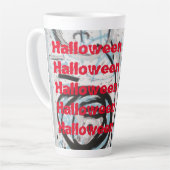 Halloween Art Collection Latte Tasse (Linke Ecke)