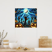 Halloween Art Poster (Küche)