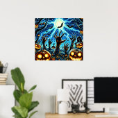 Halloween Art Poster (Heimbüro)