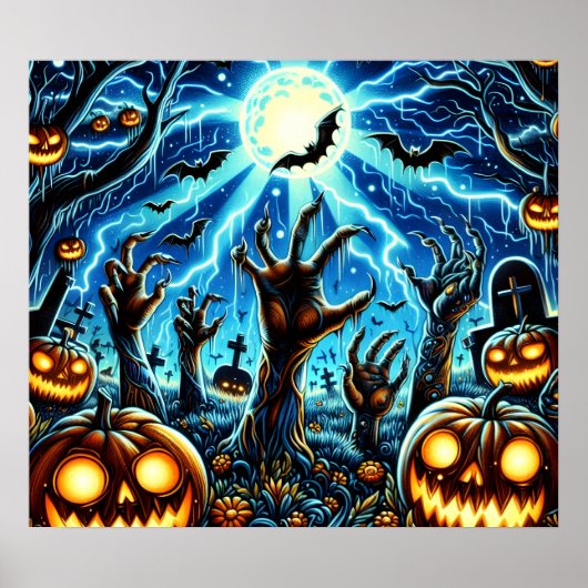 Halloween Art Poster (Vorne)