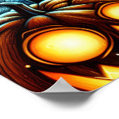 Halloween Art Poster (Ecke)