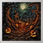 Halloween Art Poster (Vorne)
