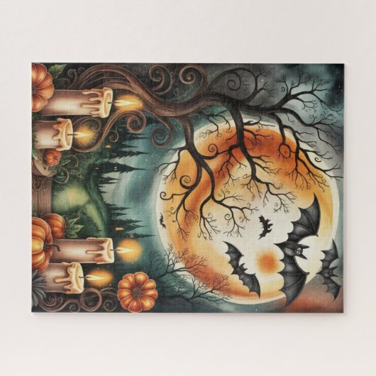 Halloween Art Puzzle (Horizontal)