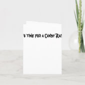 Halloween Art Trick oder Treat Party Einladung (Rückseite)