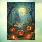 Halloween Art Window Cloning Fensteraufkleber (Blatt 3)