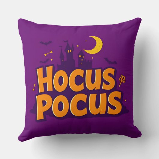 Halloween-Artwork Kissen (Rückseite)