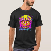 Halloween Ästhetische Vaporwave Synthwave Retro 19 T-Shirt (Vorderseite)