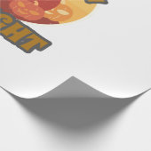 Halloween At Night Geschenkpapier (Ecke)