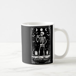 Halloween-Atemtherapeut-Tarotkarte Pulmone Kaffeetasse
