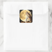 Halloween Audubon Long-Owl Stickers (Tasche)