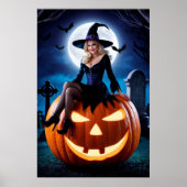 Halloween auf Pumpkin Poster (Vorne)