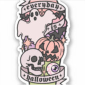 Halloween Aufkleber (Vorderseite)