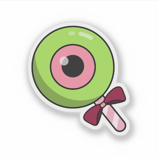 Halloween Aufkleber (Vorderseite)