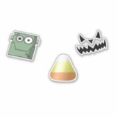 Halloween Aufkleber (Vorderseite)