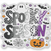 Halloween Aufkleber (Vorderseite)
