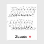 Halloween Aufkleber (Blatt)