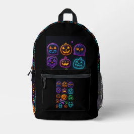 Halloween-Aufkleber Kinder-Rucksack - zurück in di Bedruckter Rucksack