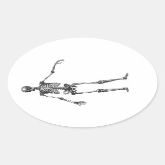 Halloween-Aufkleber Ovaler Aufkleber