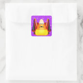 Halloween-Aufkleber - SRF Quadratischer Aufkleber (Tasche)