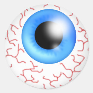 Halloween-Aufkleber - SRF Runder Aufkleber