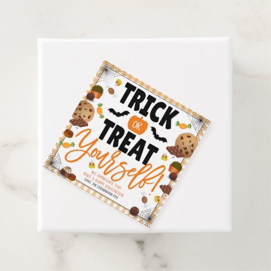 Halloween-Aufwertungsgeschenk-Tag Geschenkanhänger (Beispiel)