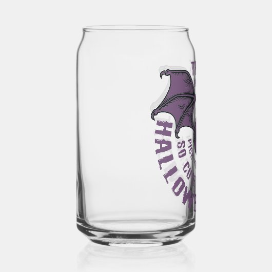 Halloween-Augenglas - Spooky Trick oder Trete Dosenglas (Rechts)