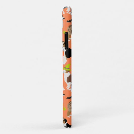 Halloween Australian Shepherd Case-Mate iPhone Hülle (Hinten/Rechts)