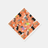 Halloween Australian Shepherd Napkins Serviette (Ecke)
