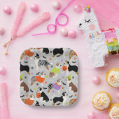 Halloween Australian Shepherd Paper Tellers Pappteller (Party)