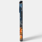 Halloween Australian Terrier with Pumpkins Beängst Case-Mate iPhone Hülle (Rückseite / Links)