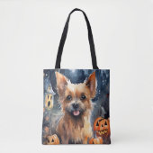Halloween Australian Terrier with Pumpkins Beängst Tasche (Vorderseite)