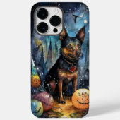 Halloween Australische Kelpie mit Pumpkins Beängst Case-Mate iPhone Hülle (Rückseite)