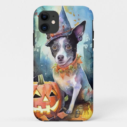 Halloween Australische Rinder mit Pumpkins Beängst Case-Mate iPhone Hülle (Rückseite)