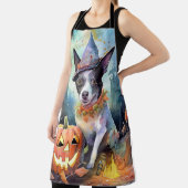 Halloween Australische Rinder mit Pumpkins Beängst Schürze (InSitu)