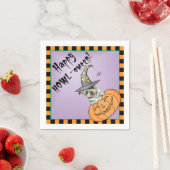 Halloween Australischer Rinderhund Serviette (Beispiel)