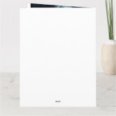 Halloween Australischer Schäferhund mit Pumpkins B Karte (Rückseite)